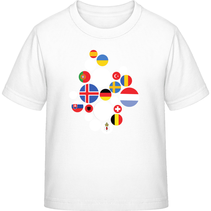European Flags T-shirt pour enfants 0 image