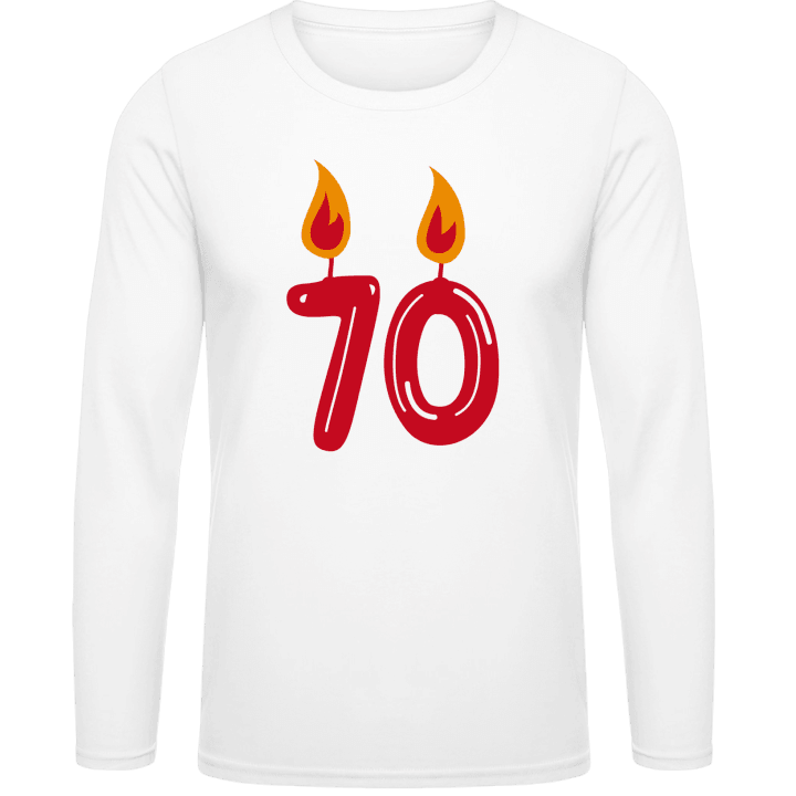 70th Birthday Shirt met lange mouwen 0 image