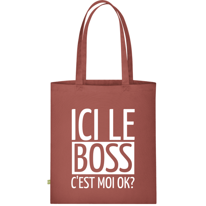 Ici le boss c'est moi Stofftasche contain pic