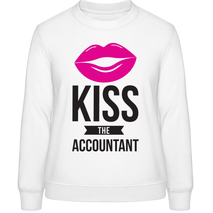 Kiss The Accountant Sweatshirt för kvinnor 0 image