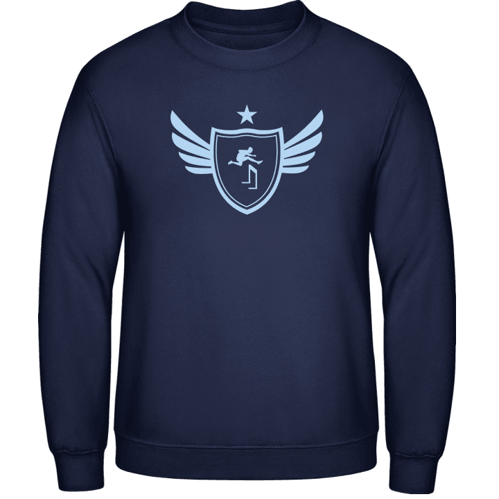 Hurdling Star Sweatshirt contain pic