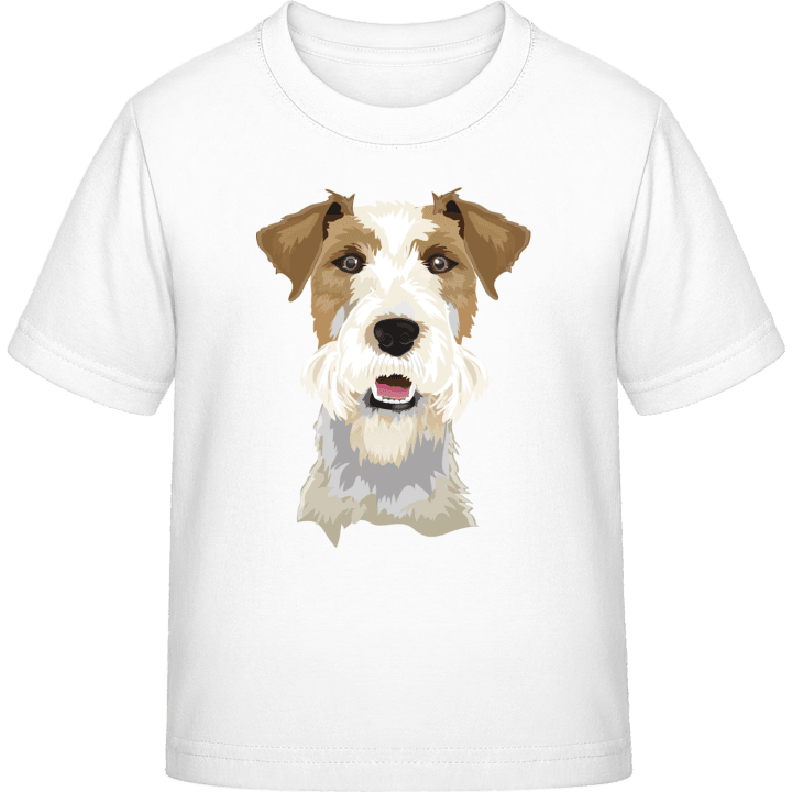 Fox Terrier Kopf Realistisch Kinder T-Shirt 0 image