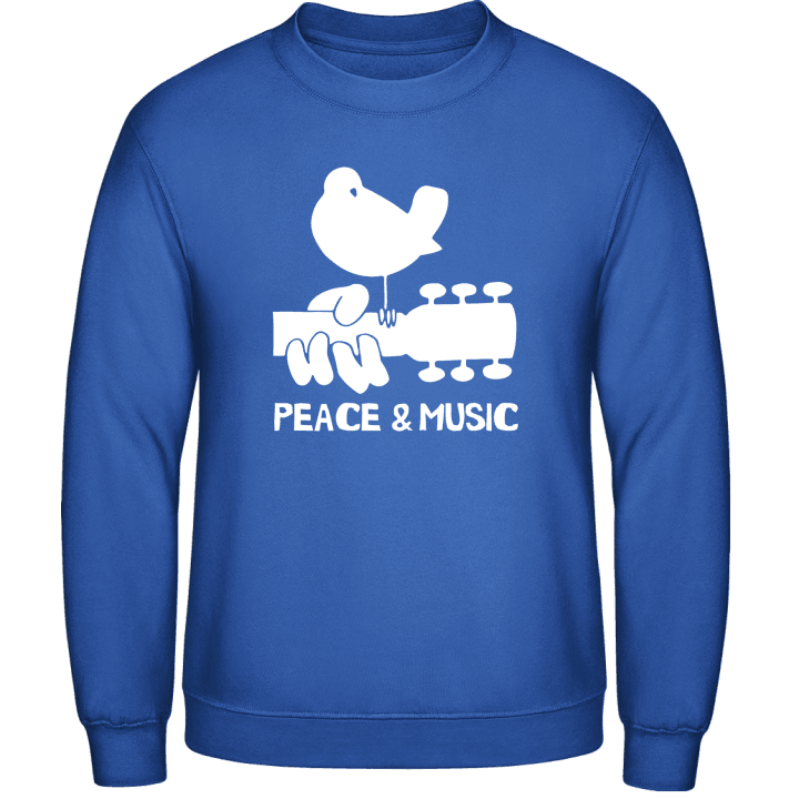 Peace And Music Sudadera contain pic