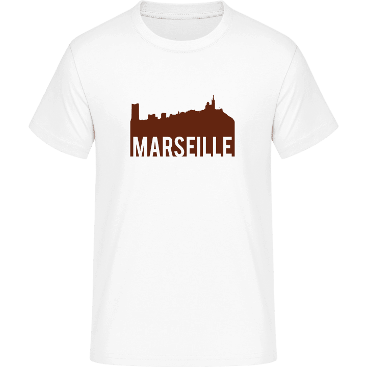 Marseille Skyline T-Shirt contain pic