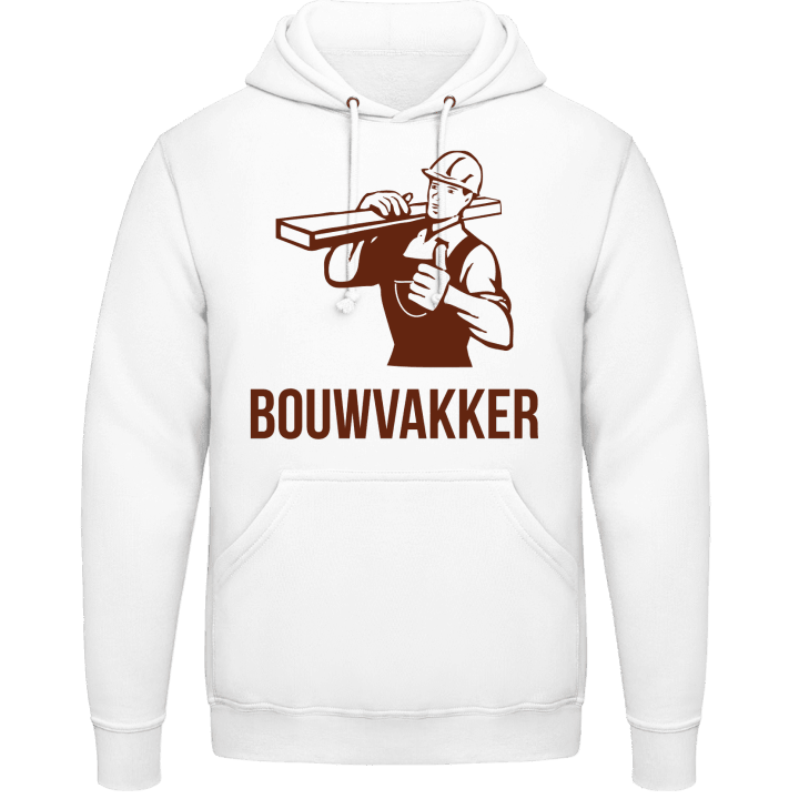 Bouwvakker Silhouette Hoodie contain pic