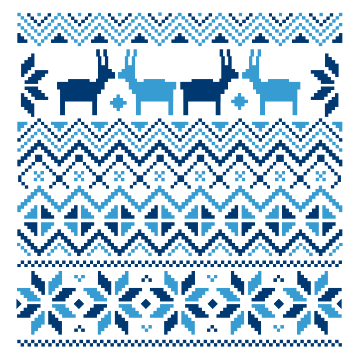 Winter Pattern Barn Hoodie 0 image