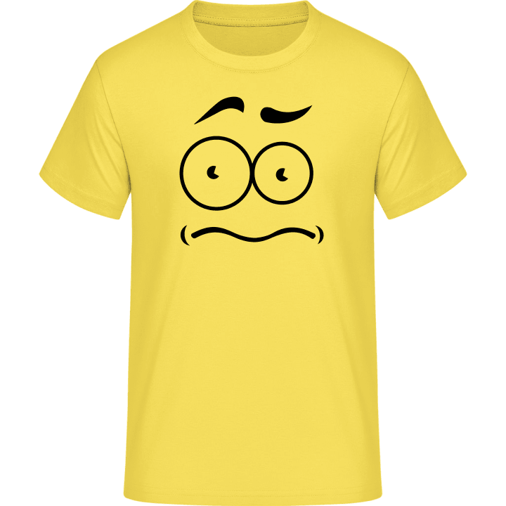 Smiley Face Puzzled T-Shirt 0 image
