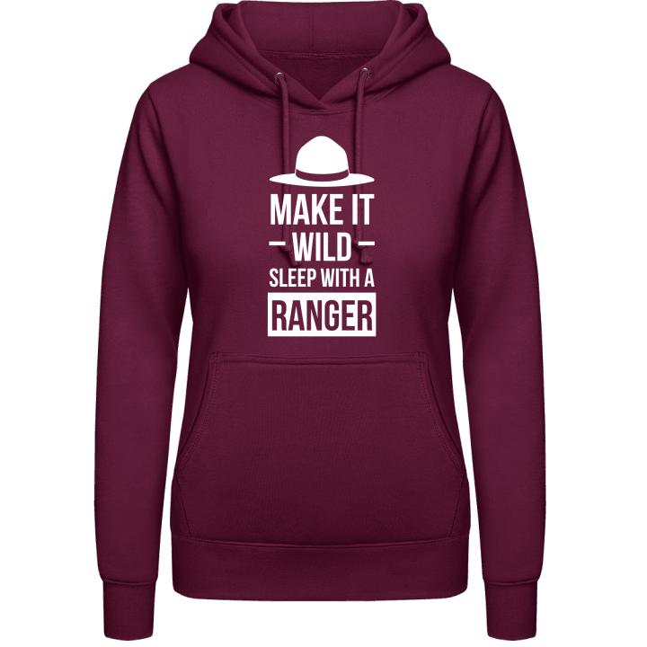 Make It Wild Sleep With A Ranger Women Hoodie contain pic