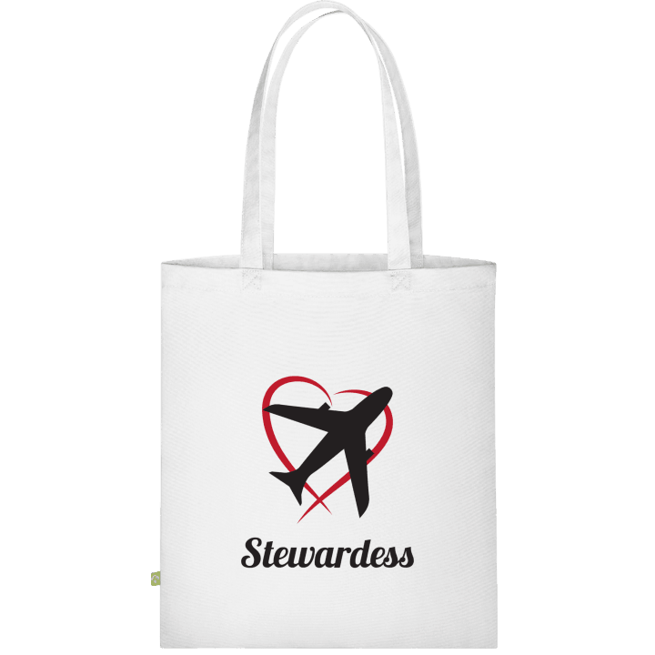 Stewardess Logo Stofftasche contain pic