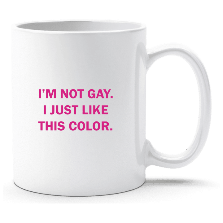 Not Gay Tasse contain pic