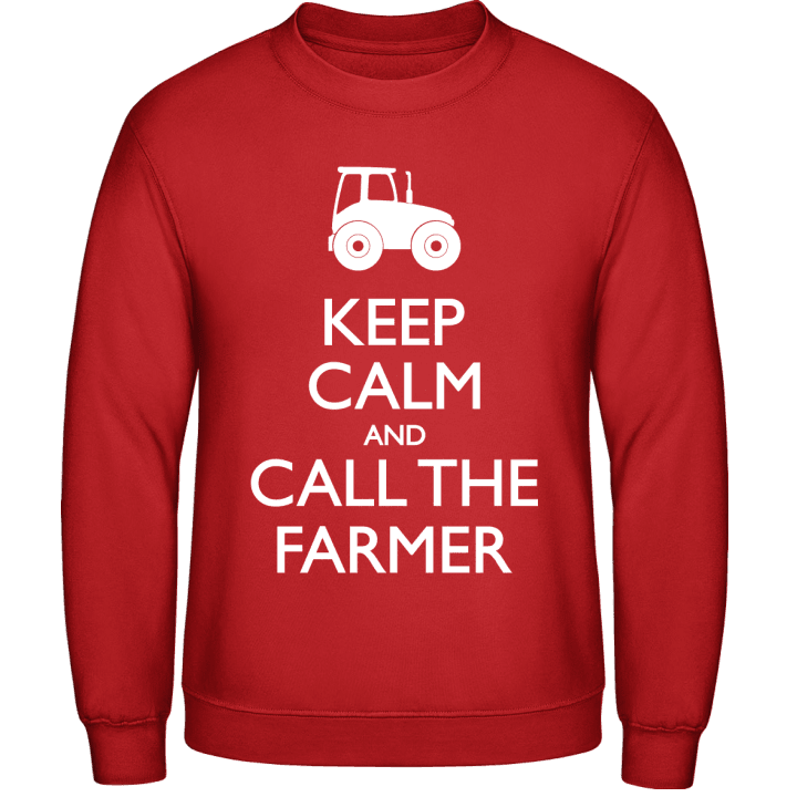 Keep Calm And Call The Farmer Sweatshirt contain pic