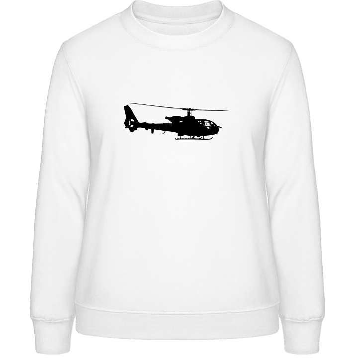 Helicopter Illustration Frauen Sweatshirt contain pic