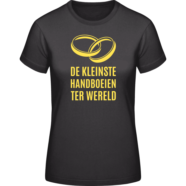 De Kleinste Handboeien Ter Wereld T-shirt pour femme contain pic
