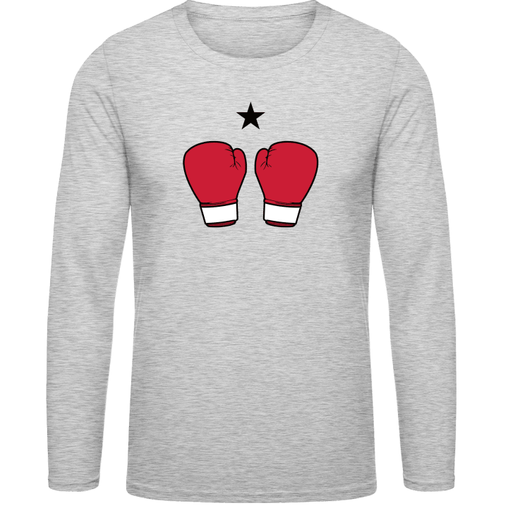 Boxing Gloves Star T-shirt à manches longues contain pic