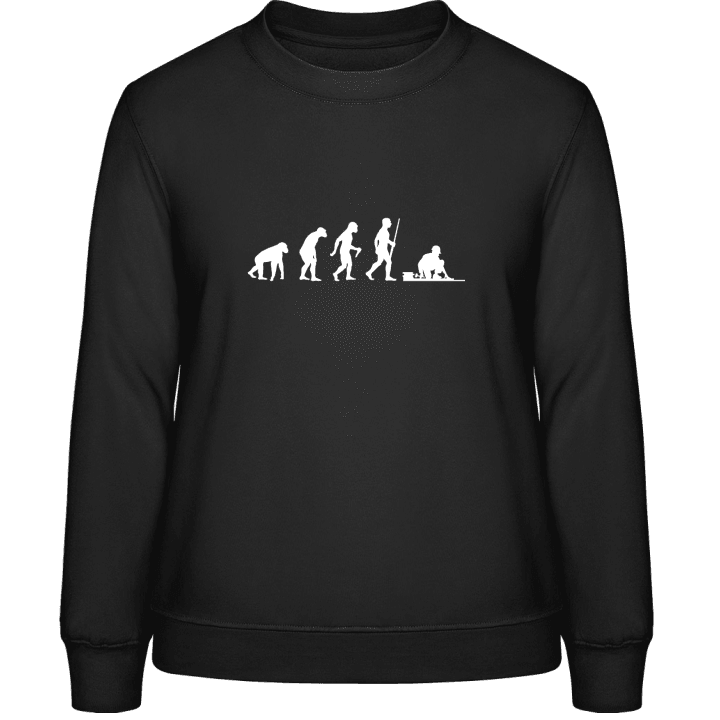 Floor Layer Evolution Frauen Sweatshirt contain pic