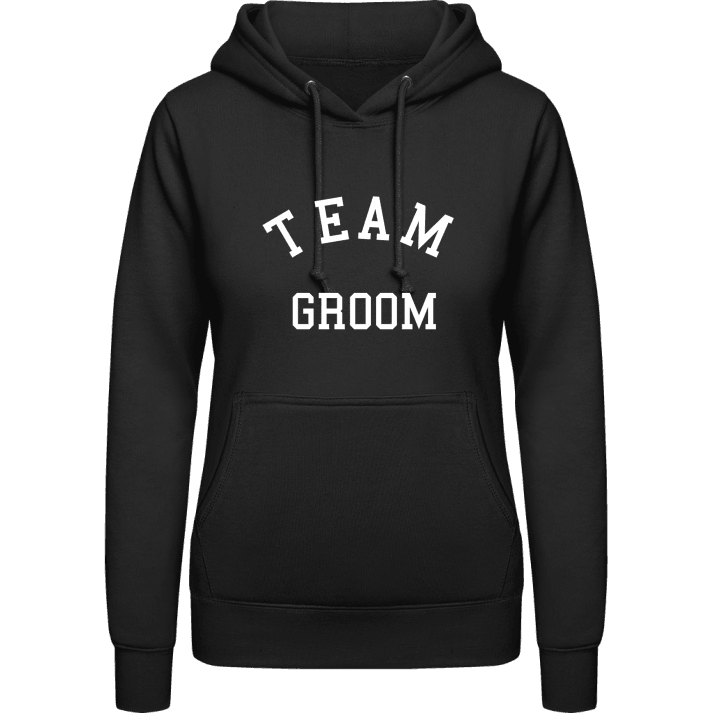 Team Groom Sweat à capuche pour femme contain pic