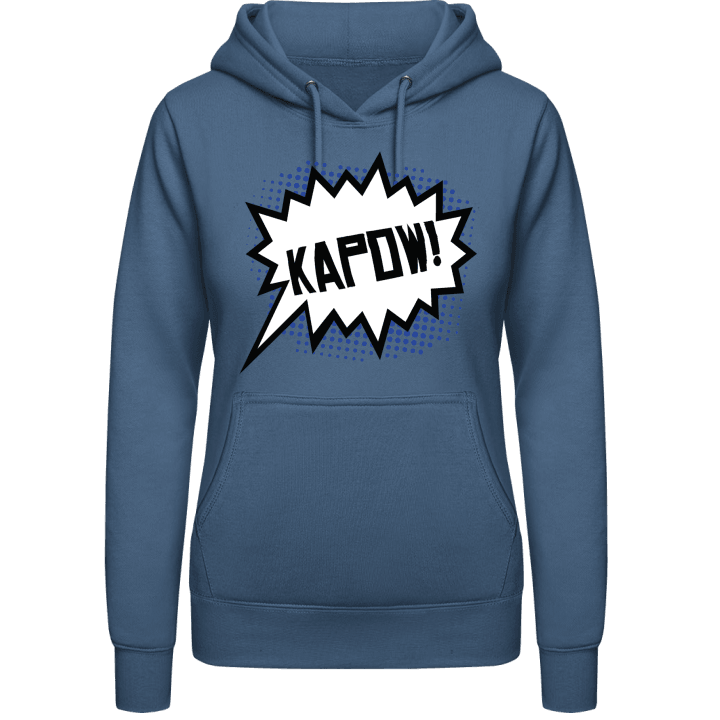 Kapow Comic Fight Hoodie för kvinnor 0 image