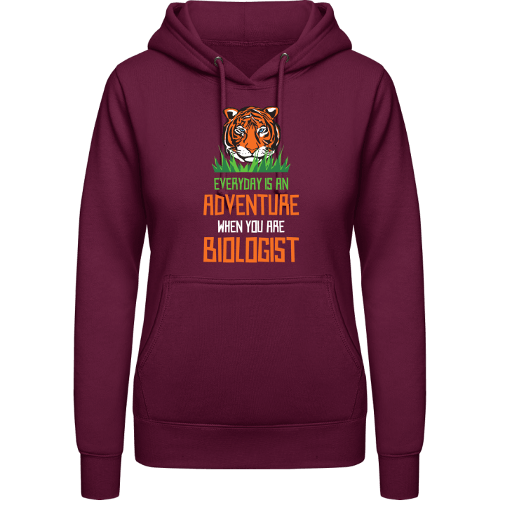 Adventure Biologist Tiger Vrouwen Hoodie contain pic
