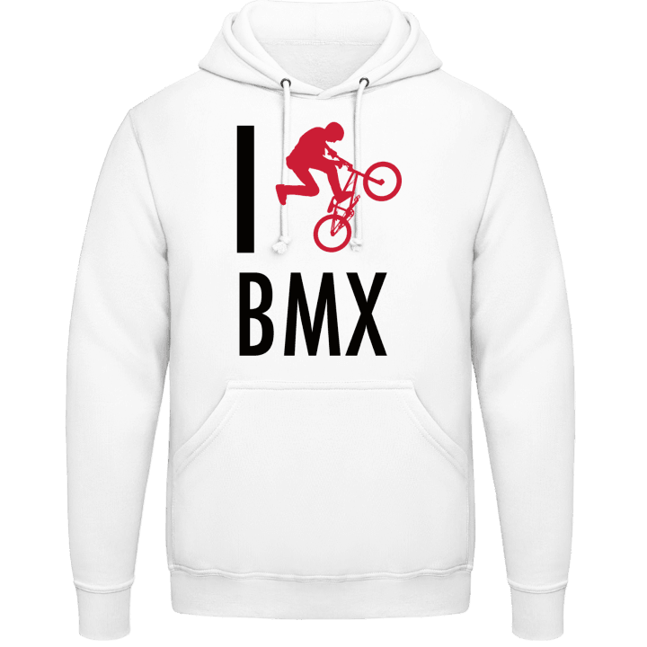 I Love BMX Felpa con cappuccio contain pic