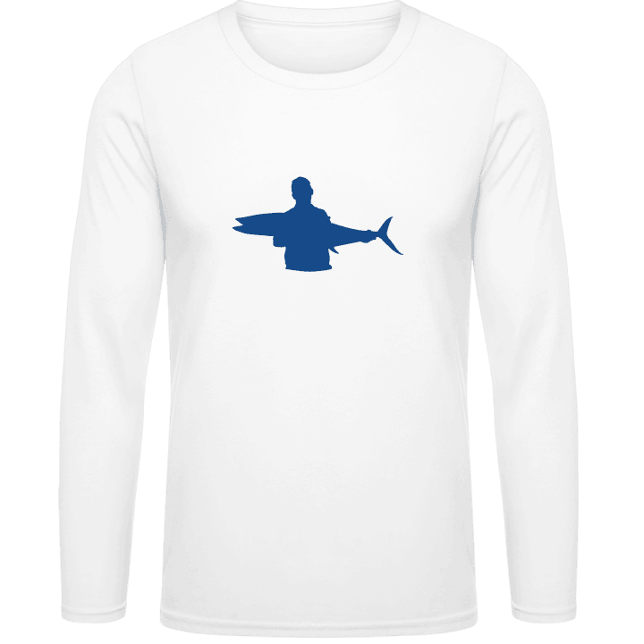 Tuna Angler T-shirt à manches longues contain pic