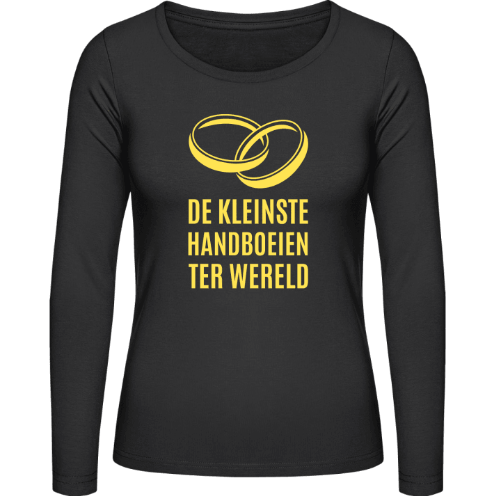 De Kleinste Handboeien Ter Wereld Vrouwen Lange Mouw Shirt contain pic