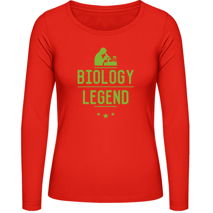 biologie Legend Vrouwen Lange Mouw Shirt contain pic