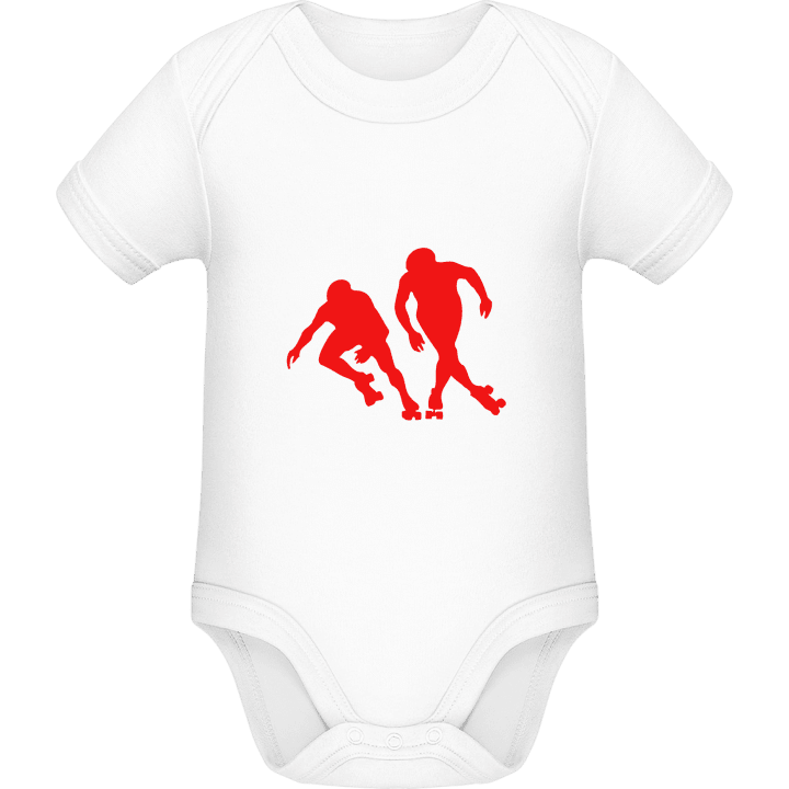Roller Skating Baby romper kostym contain pic