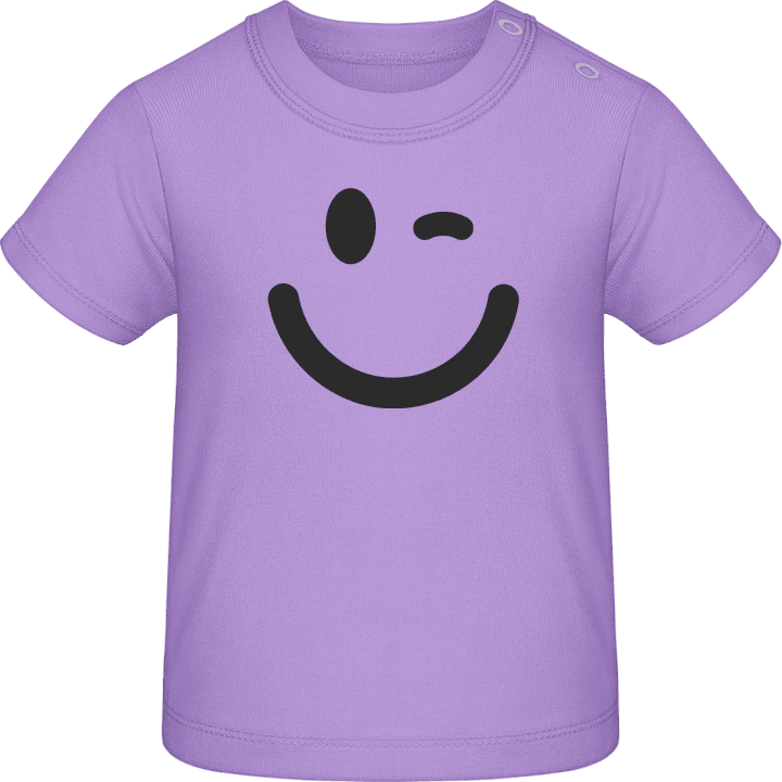 Winking Emoticon T-shirt för bebisar contain pic