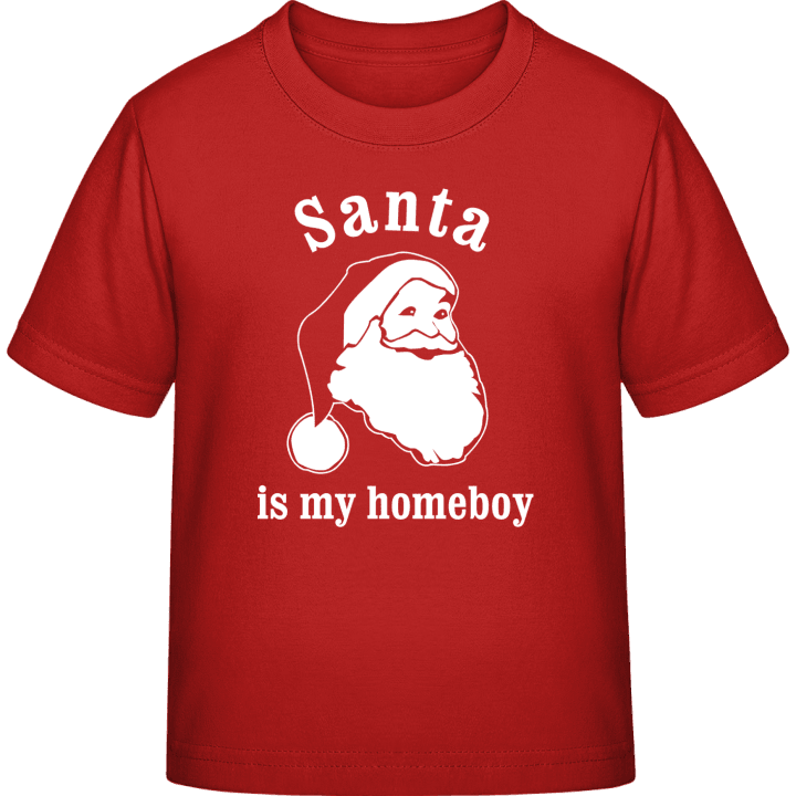 Santa Is My Homeboy T-shirt för barn 0 image