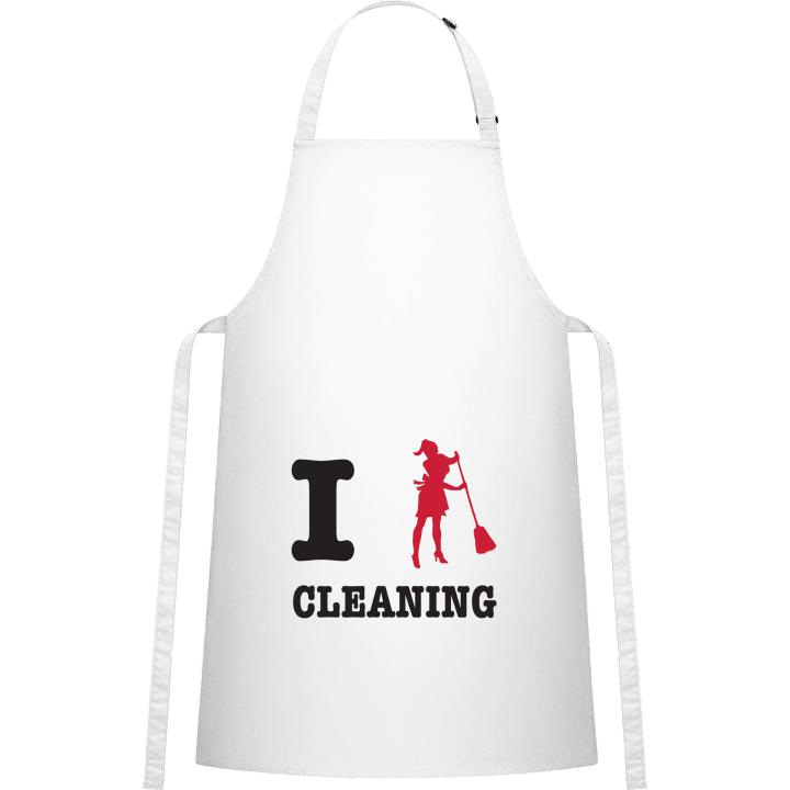 I Love Cleaning Kitchen Apron contain pic