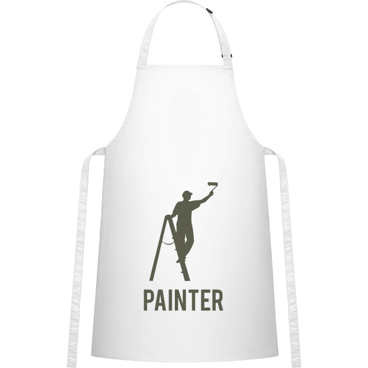 Painter At Work Kitchen Apron 0 image