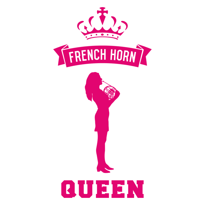 French Horn Queen Felpa donna 0 image