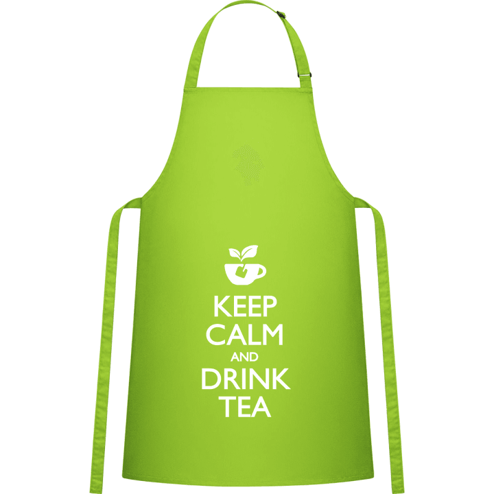 Keep calm and drink Tea Kochschürze contain pic