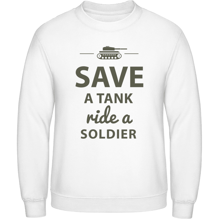 Save A Tank Ride A Soldier Tröja 0 image