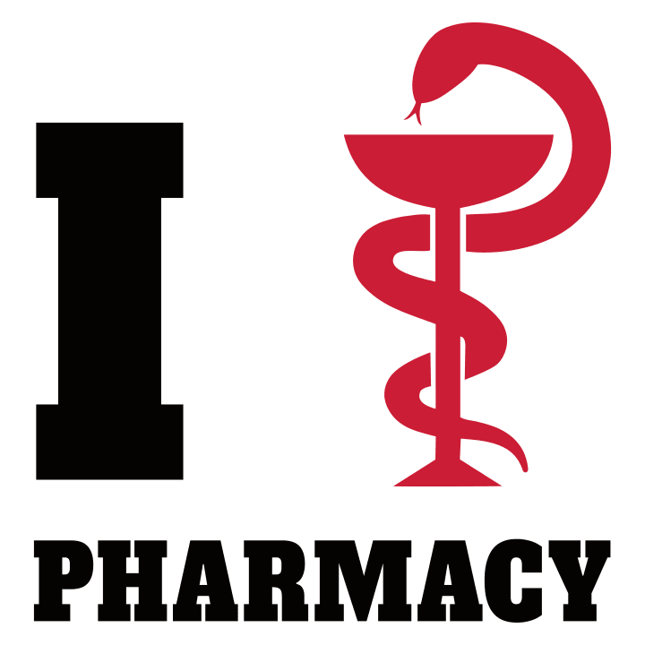 I Love Pharmacy Langermet skjorte for kvinner 0 image