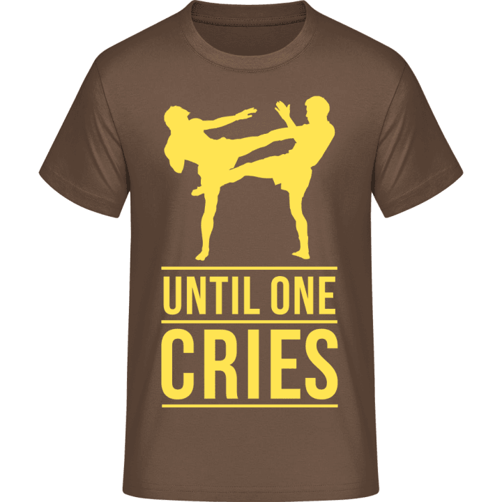Until One Cries Kickboxing T-Shirt 0 image