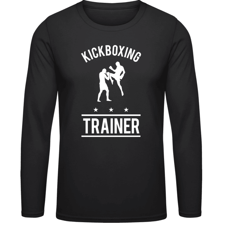 Kickboxing Trainer T-shirt à manches longues contain pic