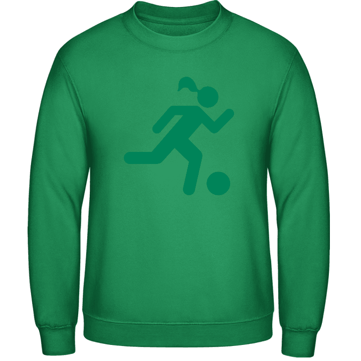 Soccer Player Woman Sweatshirt 0 image