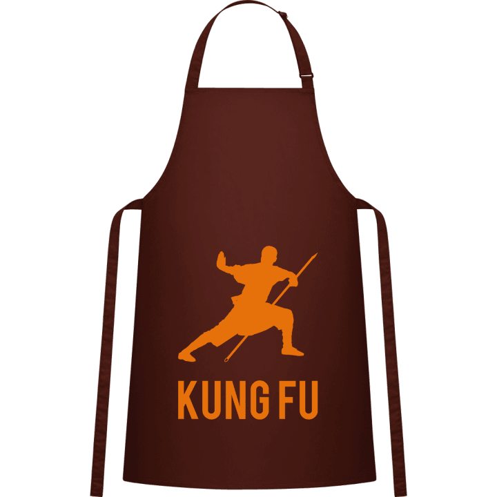 Kung Fu Fighter Kitchen Apron contain pic