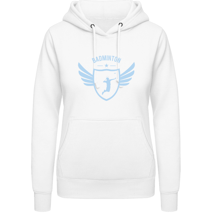 Badminton Winged Women Hoodie contain pic