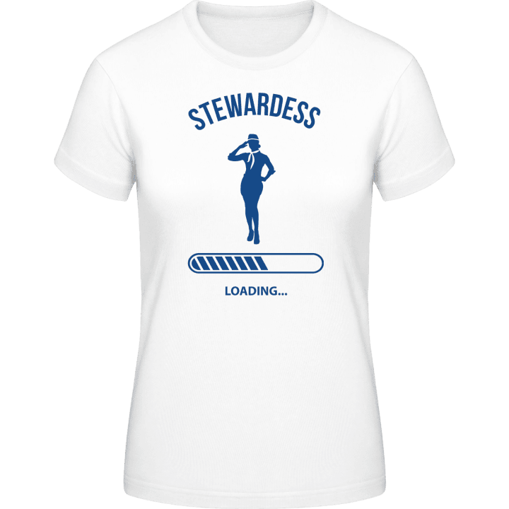 Stewardess Loading T-shirt för kvinnor 0 image