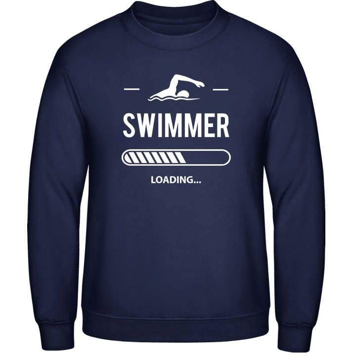 Swimmer Loading Sweatshirt contain pic