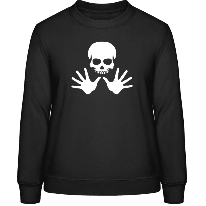 Masseur Hands Skull Frauen Sweatshirt contain pic