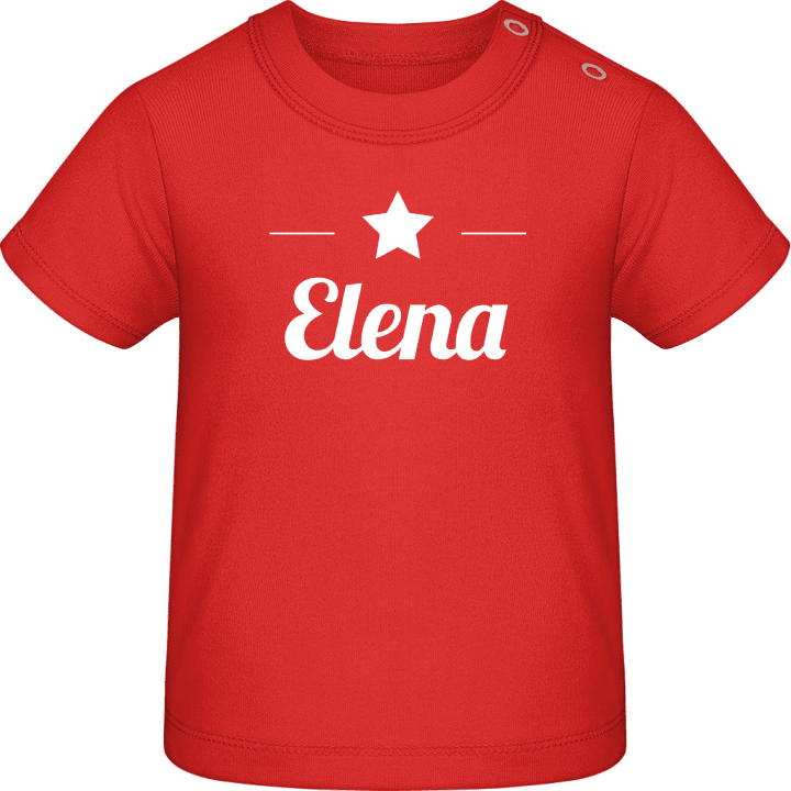 Elena Star Baby T-skjorte contain pic