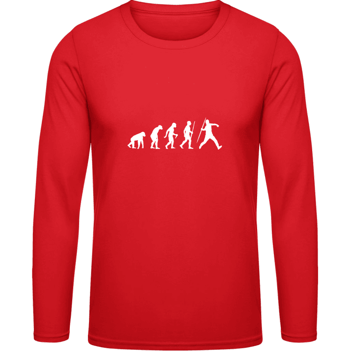 Javelin Throw Evolution Shirt met lange mouwen contain pic