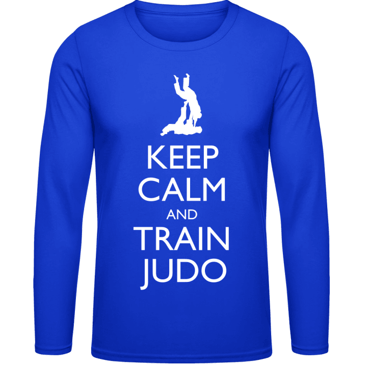 Keep Calm And Train Jodo Langermet skjorte contain pic