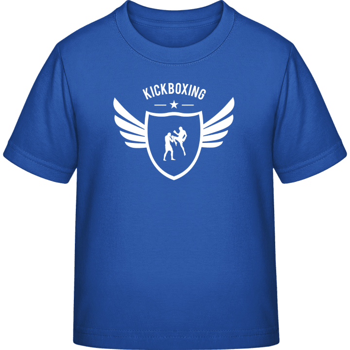 Kickboxing Winged T-skjorte for barn contain pic