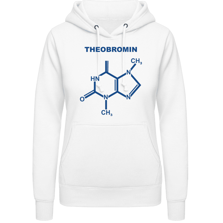 Theobromin Chemical Formula Sudadera con capucha para mujer contain pic