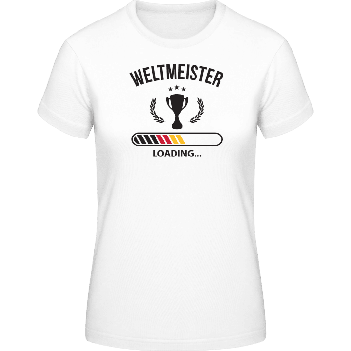 Weltmeister Loading Frauen T-Shirt contain pic