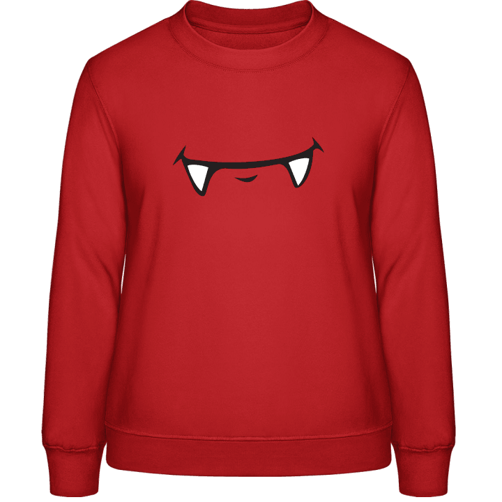 Vampire Teeth Women Sweatshirt 0 image